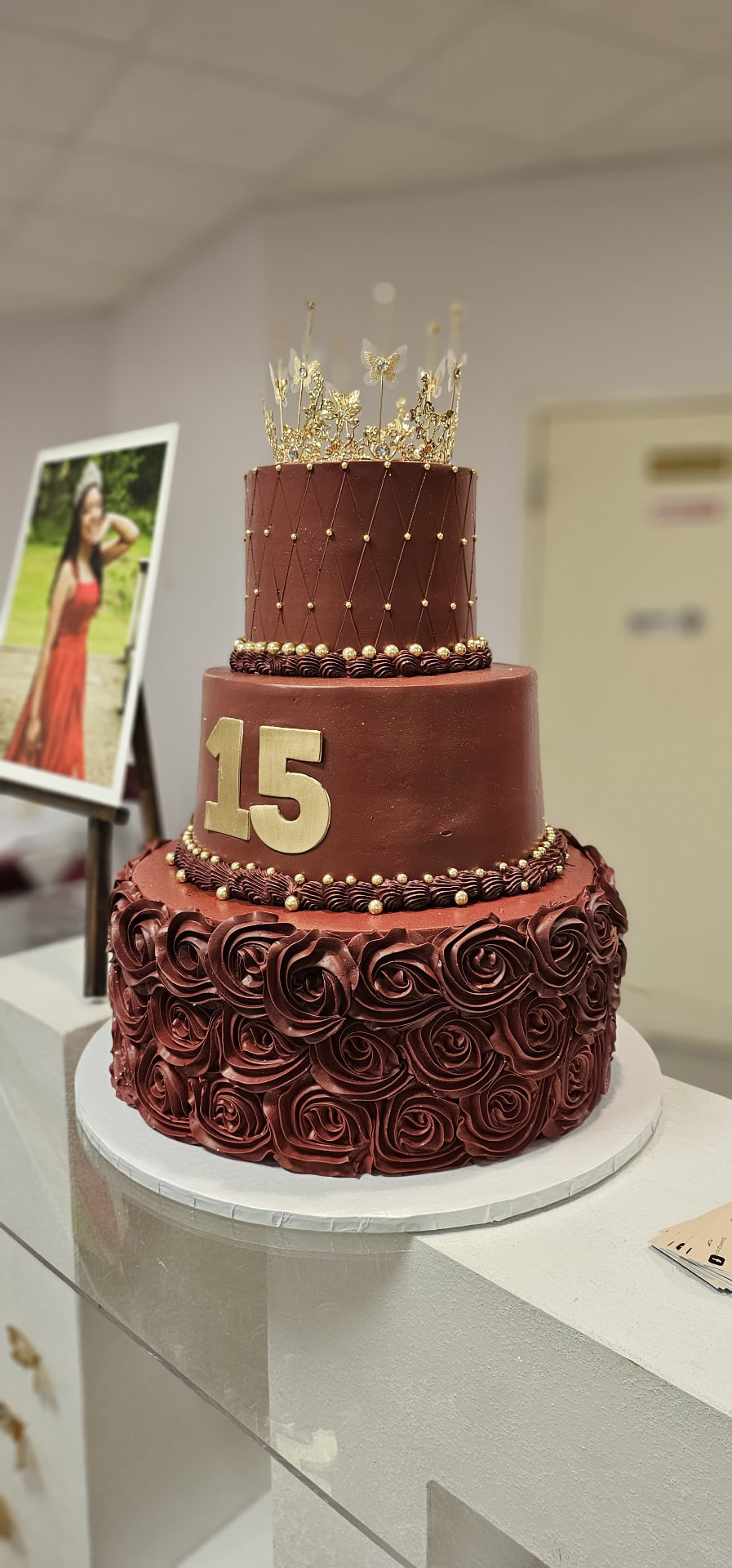 Quinceañeras cake 5
